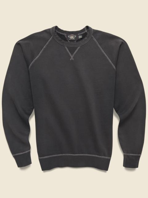 French Terry Sweatshirt - Black Indigo