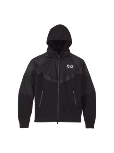 Nike x sacai Full-Zip Hoodie 'Black' DQ9030-010