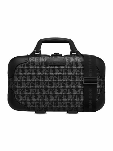 Dior x RIMOWA Carry-On Case Aluminium Dior Oblique Black