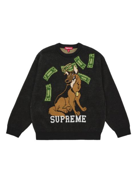 Supreme All Dogs Go To Heaven Sweater Black