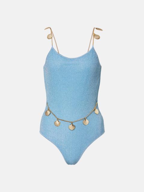 Lumière embellished swimsuit
