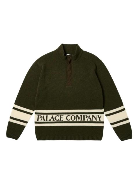 Palace x C.P. Company Funnel Neck Knit Olive