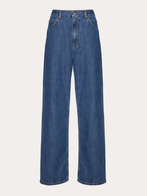 BLUE MEDIO DENIM PANTS