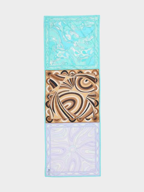 Mixed-Print Cotton Sarong