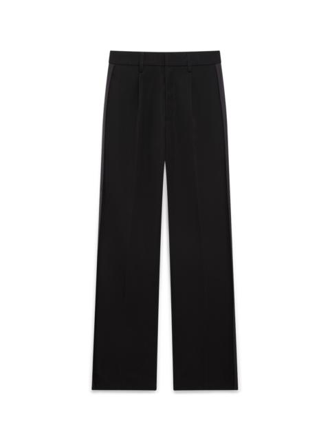 Wool Pleated Trousers