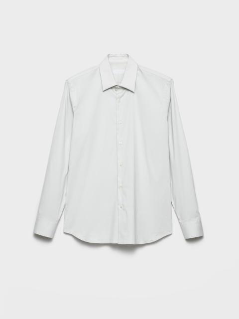 Stretch cotton shirt