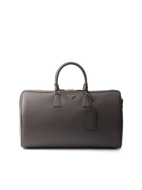 Saffiano leather holdall bag