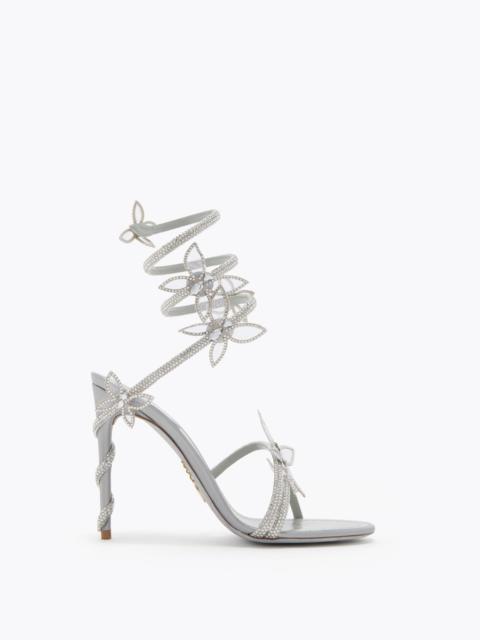 MARGOT METALLIC SILVER SANDAL 105