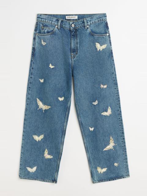 Vast Cut Indigo Butterfly