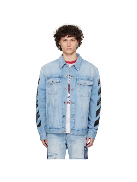 Blue Fresco Diag Arrow Skate Denim Jacket