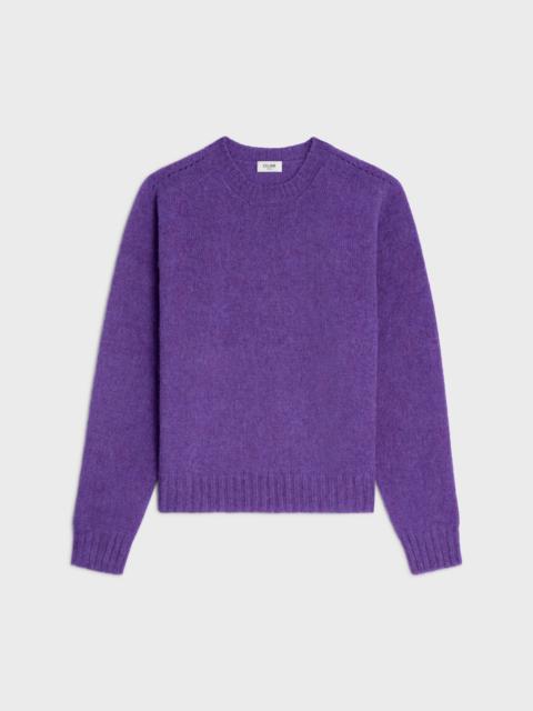 crewneck sweater IN SHETLAND WOOL