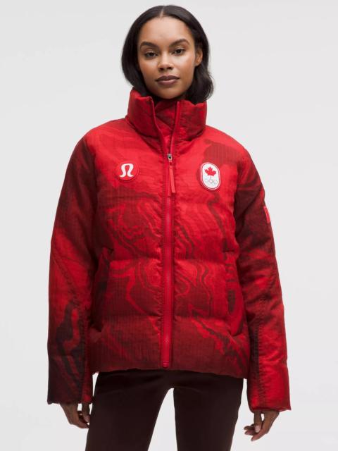 Team Canada Women's Wunder Puff Translucent 600-Down-Fill Jacket *COC Logo