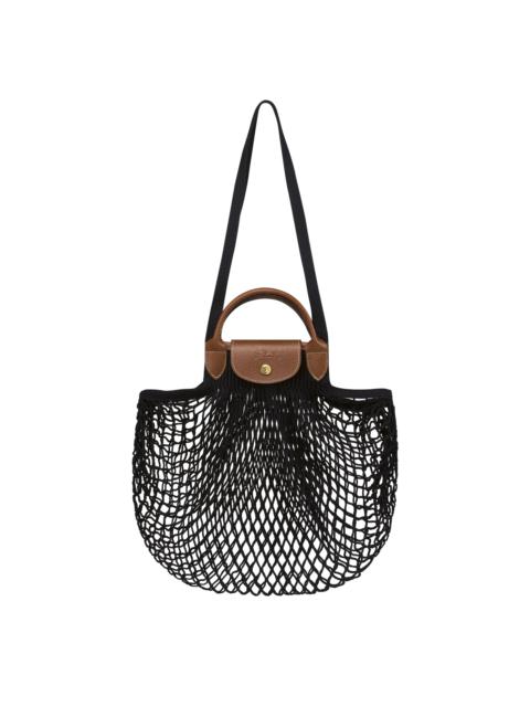 Le Pliage Filet L Mesh bag Black - Canvas