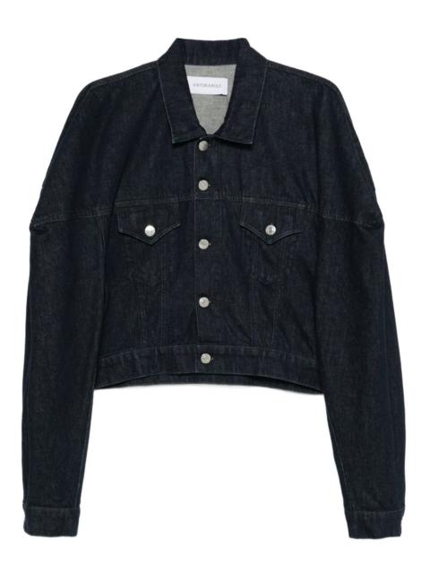 patch-pockets denim jacket