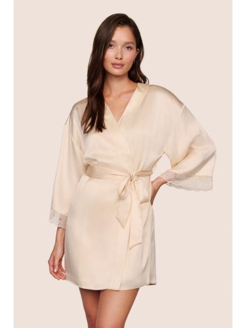 Washable Silk Lace Robe