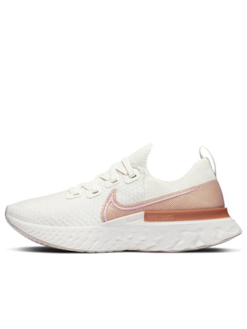 (WMNS) Nike React Infinity Run Flyknit 'Sail Metallic Copper' CD4372-103