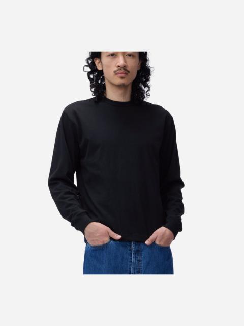Heavyweight Boxy Long Sleeve T-shirt - Black