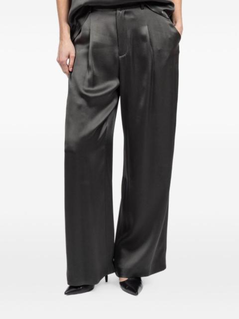 pleated relaxed trousers