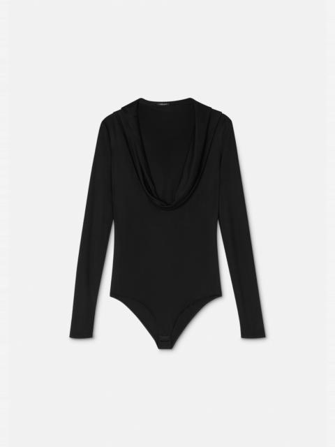 Cowl Hoodie Bodysuit