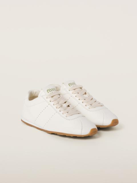 Nappa leather sneakers