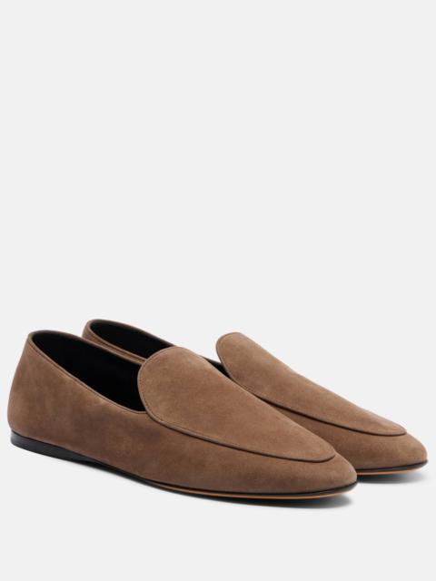 Suede loafers