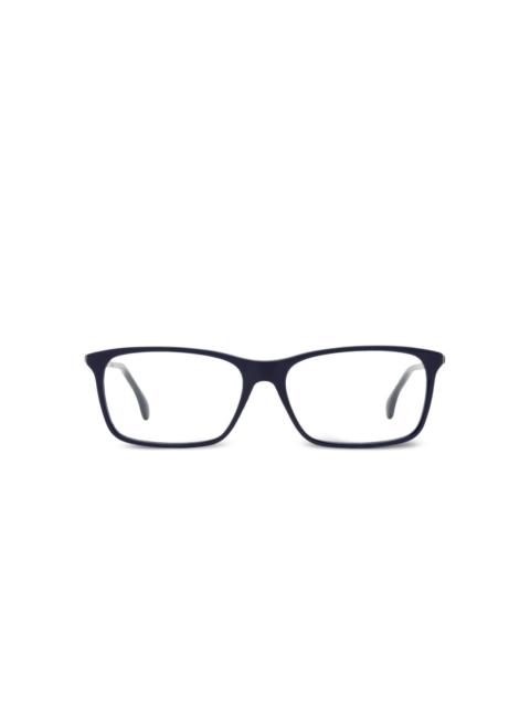 rectangular-frame glasses
