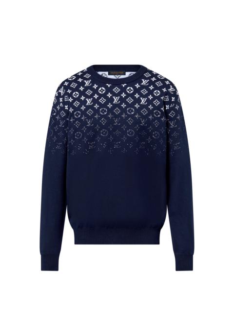 Gradient Cotton Crewneck