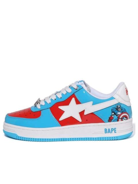 (WMNS) A Bathing Ape x Marvel Bape sta 'Captain America' 1I73-291-903