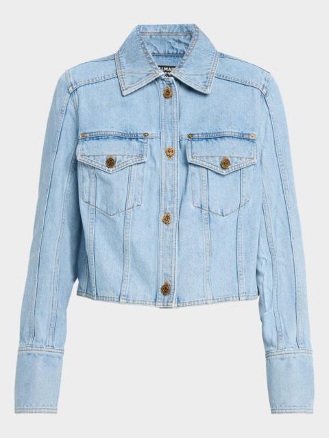 Two-Pocket Denim Jacket