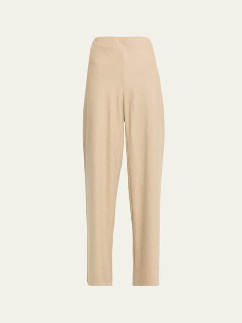 High-Rise Wool Trousers