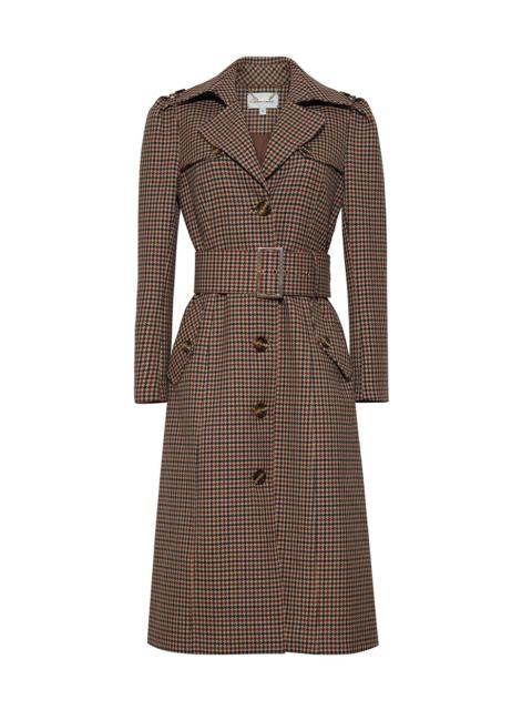 Charlie Trench
Power Plaid, Cinched Drama