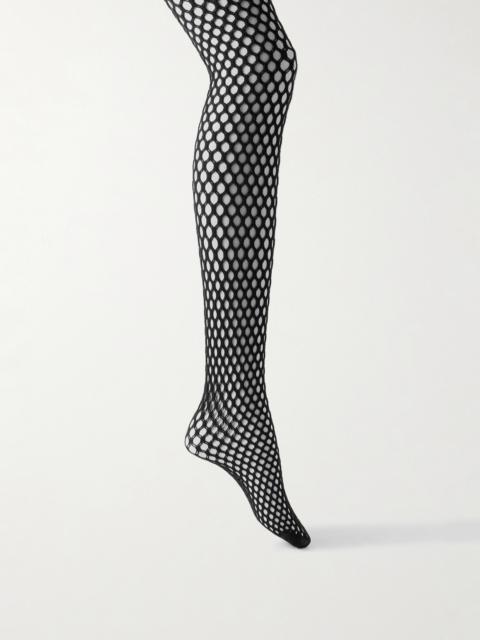 + Rhw Wool-blend Fishnet Tights