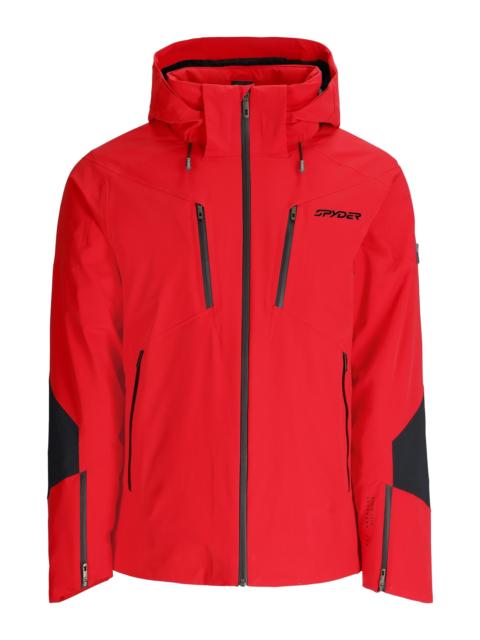 Mens Alyeska Jacket - Spyder Red
