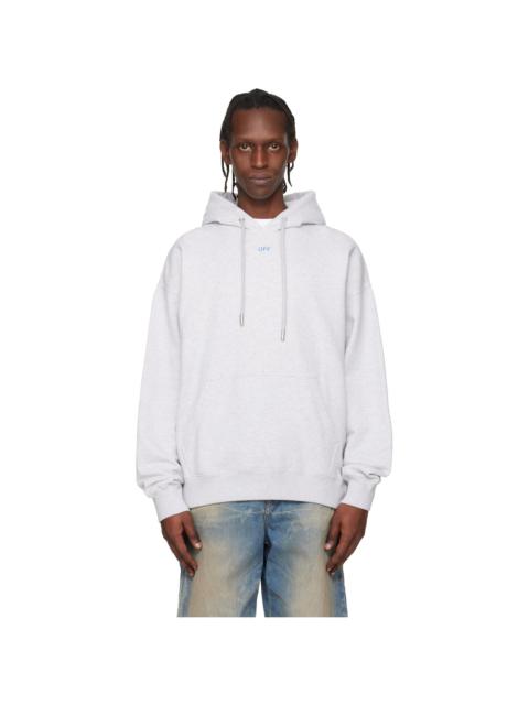 Gray Stencil Arrow Skate Hoodie