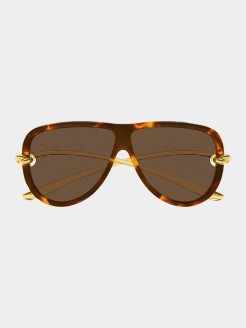Knot 61MM Aviator Sunglasses