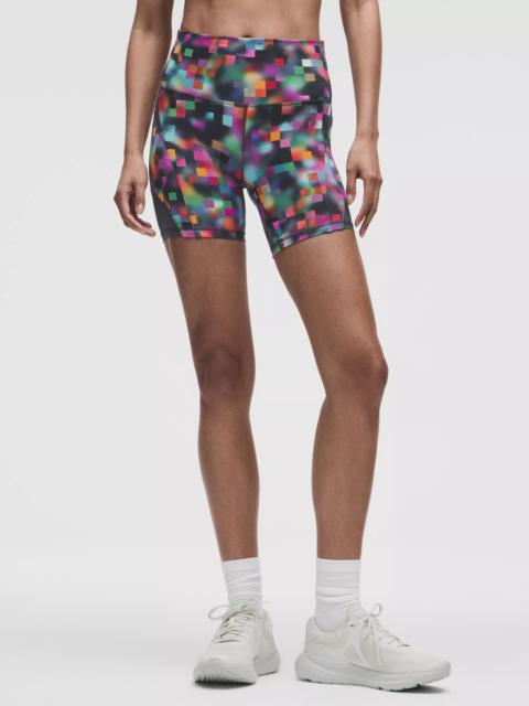 Wunder Train Mesh Panel High-Rise Short 6" *Pride