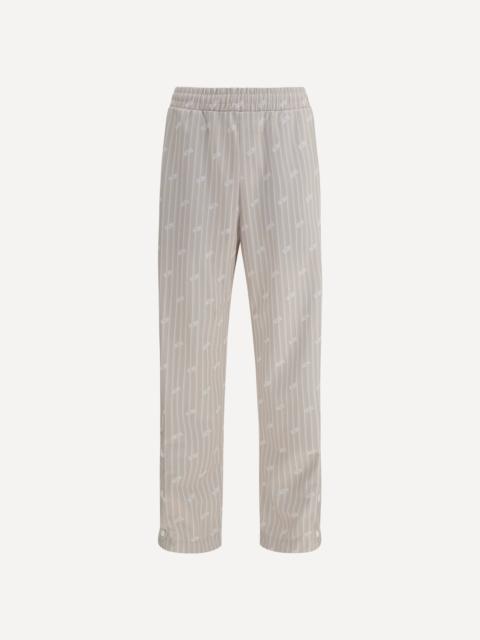 All-over logo pinstripe track Pants
