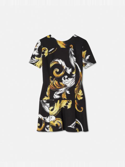 Outline Barocco Shift Mini Dress