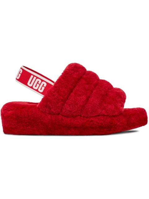 UGG Fluff Yeah Slide Ribbon Red (Women's)