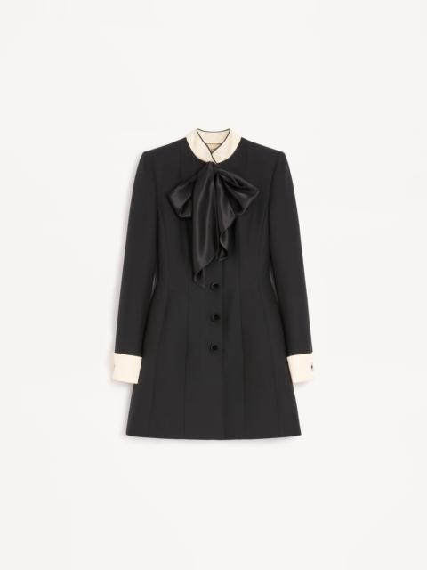 CREPE COUTURE SHORT DRESS