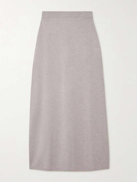 Nellie cashmere maxi skirt
