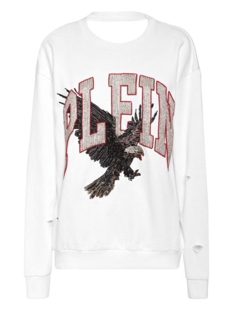 open back eagle sweatshirt
