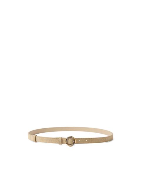 La Ceinture Salon crocodile-embossed belt