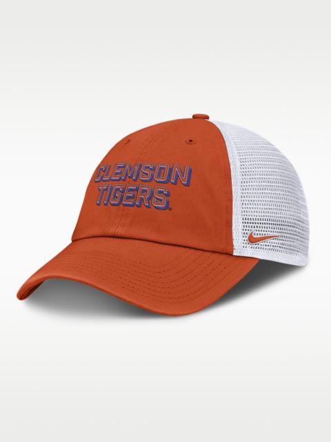 Clemson On-Field Club Gameday Men's Nike College Trucker Adjustable Hat