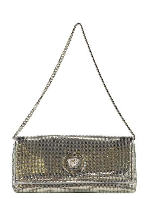 La Medusa Clutch - Silver Mesh