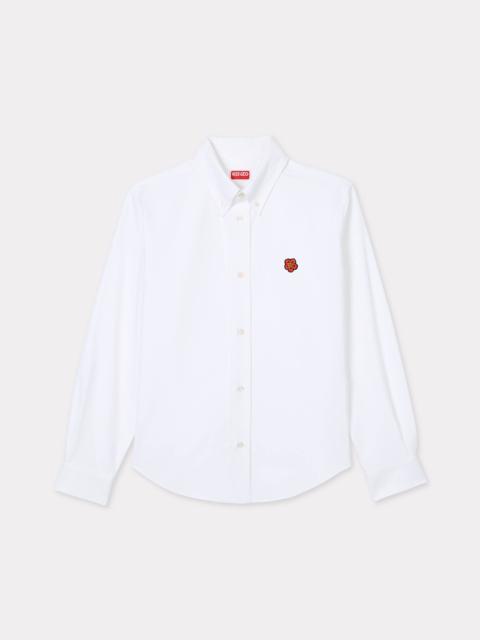 'Boke Flower' fitted shirt in cotton oxford