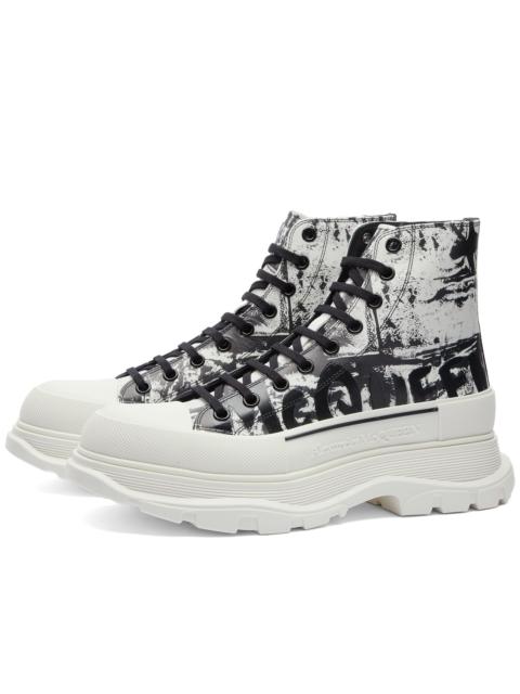 Alexander McQueen Jacket Print Tread Slick Boot