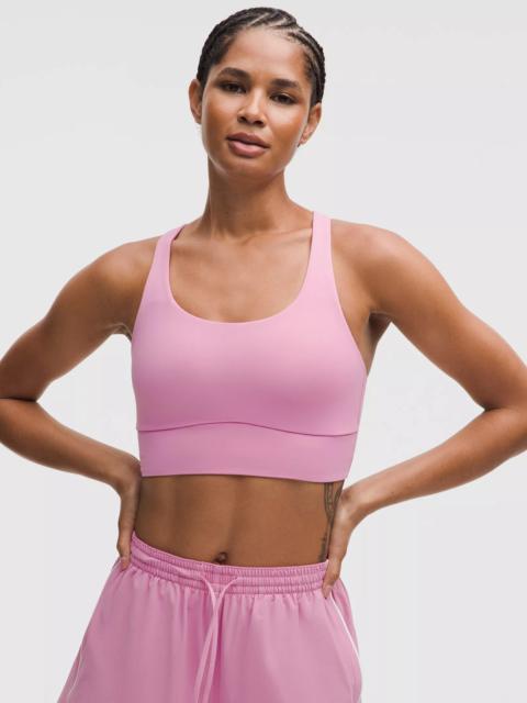 lululemon Energy Longline Bra Medium Support, B-D Cups *Evolve