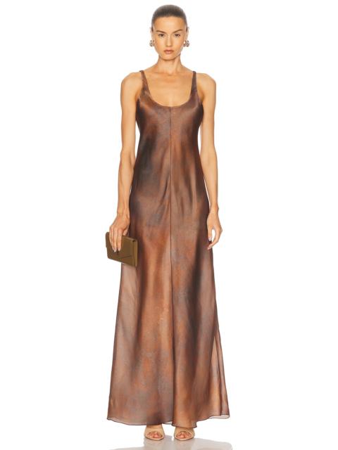 Silk Bias Slip Dress