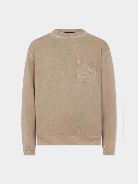 DSQUARED2 SIGNATURE JERSEY STITCH PULLOVER